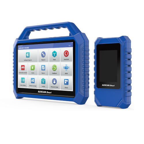 An intelligent scanner with a screen full of buttons